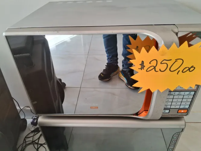 Forno micro-ondas espelhado 30 dias de garantia 