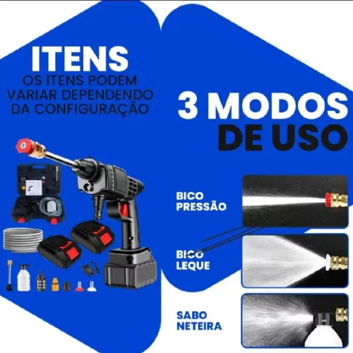 Lavadora a bateria 