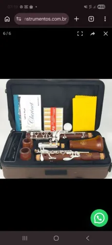 Clarinete em Jacaranda Moresky M103