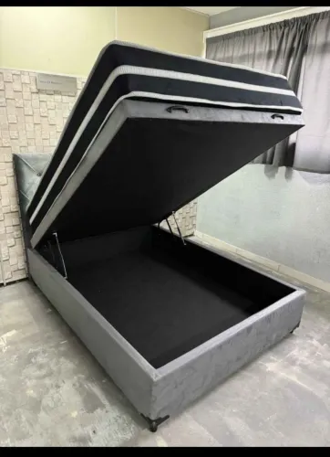 BASE BAU CASAL E COLCHÃO D33 NOVO DE FÁBRICA