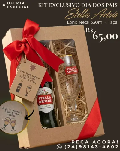 Kit Stella Artois Dia dos Pais