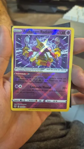 Alakazam Radiante 059 195, Pokémon TCG, original, top