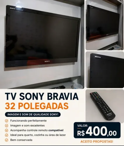 Tv 32 não  é smart