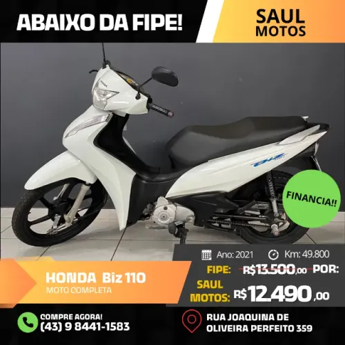 HONDA Biz 110i - 2021