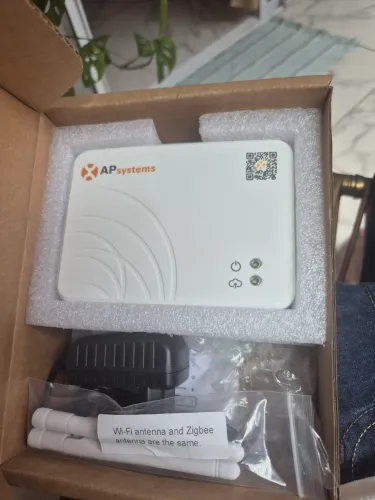APsystems ECU-R - Gateway/Unidade de Comunicação para Microinversores - Wi-Fi + Zigbee