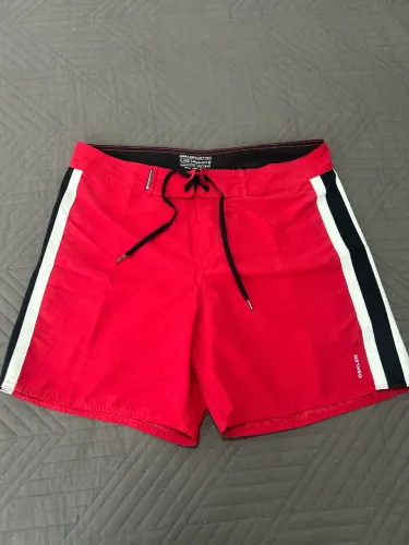 OSKLEN VERMELHA Bermuda Surf Urban Stripes