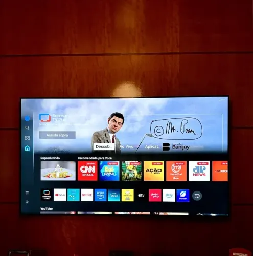 Smart TV 65" Crystal UHD 4K Samsung 65BU8000