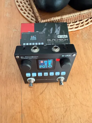 pedal  M-Vave nova na caixa