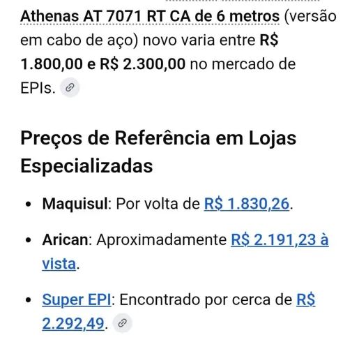 Trava quedas retrátil 
