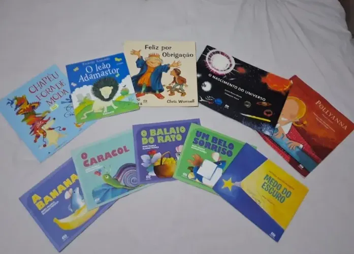 Kit 10 Livros Infantis - Diversos Títulos E Coleções Vol 2