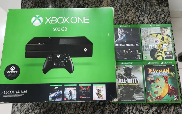 Xbox One Fat (Mosca Branca)