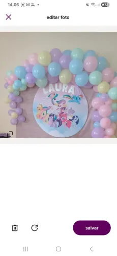 Decoração festa infantil My little poney