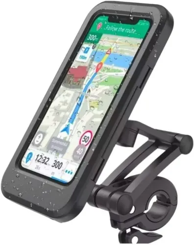 Suporte Celular Moto Bike Bicicleta Prova D'água - Novo