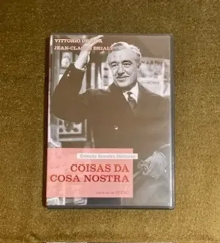DVD do filme italiano: Coisas da Cosa Nostra (Vittorio de Sica) Coleção Grandes Diretores