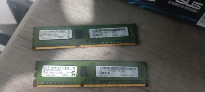 Memória ram DDR3 8gb 4x2gb
