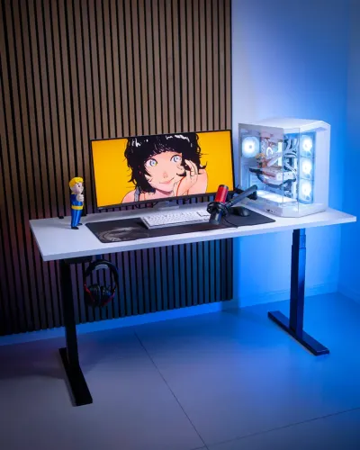 Mesa com regulagem de altura elétrica Slikdesk Lift (170x60)