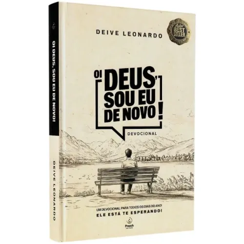 Devocional 2026 - Oi Deus, Sou Eu De Novo! - Deive Leonardo - CAPA BROCHURA