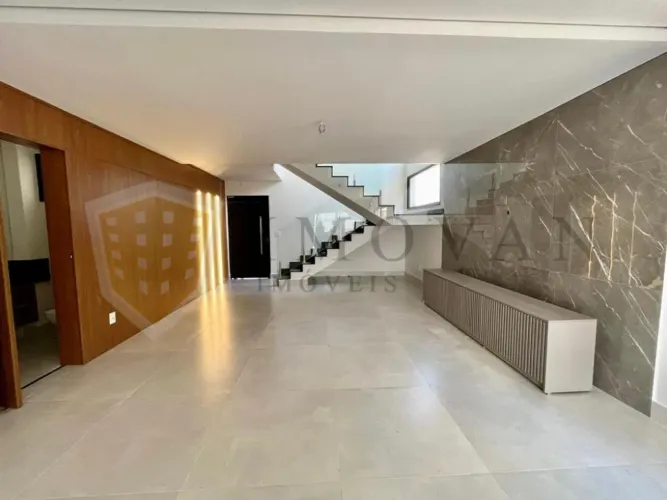 Casa sobrado no condomínio Portal da Mata na zona sul de Ribeirão Preto.