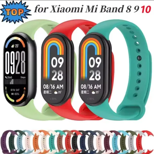 Pulseira para Mi band 8, Mi band 9, Mi band 10
