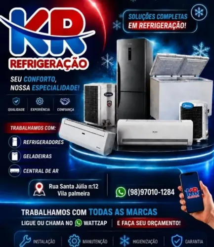 Concerto de geladeira bebedouro freezer e ar condicionado? Resolvemos!