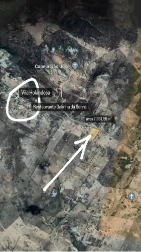 ÁREA TERRENO EM MONTE DAS GAMELEIRAS/RN - 7.091,55 m²