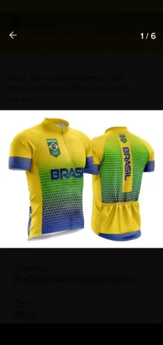 Camisa bike Brasil nova