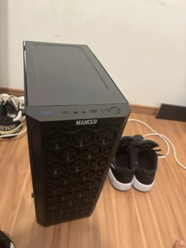 kit ryzen 5500 placa mãe a520m fonte 550w e gabinete 
