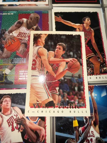 Will Perdue 1994-95 Topps #88 Chicago Bulls NBA