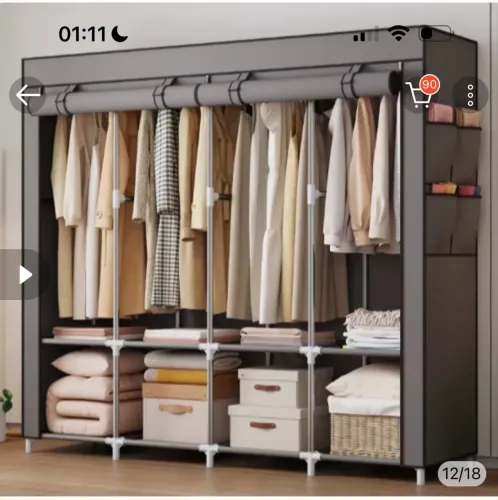 Guarda roupa dobrável / armário organizador