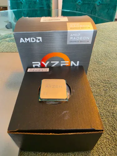 Processador AMD Ryzen 7 5700G c/Radeon Graphics. Usado com Cooler. Só Recife.