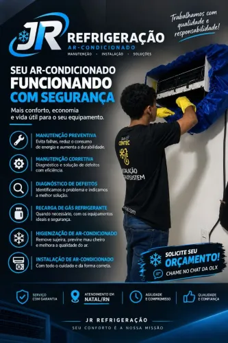 Manutenção, higienização e Instalação de Ar-Condicionado em Natal/RN