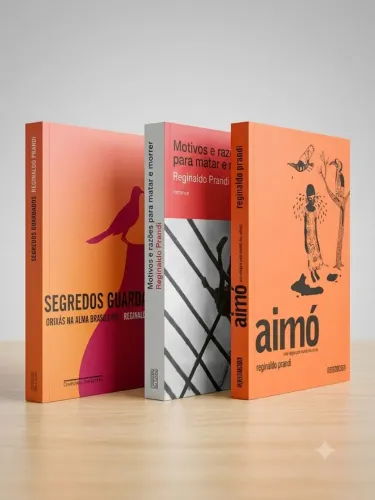 Kit 3 Livros - Reginaldo Prandi (Cultura Afro-Brasileira e Romance)