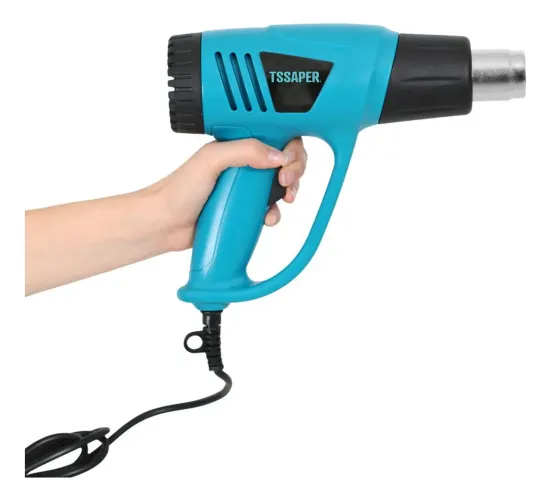 Soprador Térmico Pistola 2000w Ar Quente 2 Níveis Tssaper Cor Azul