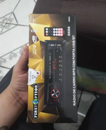 radio auto escola digital Bluetooth 25w