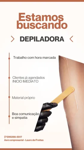 DEPILADORA SALÃO