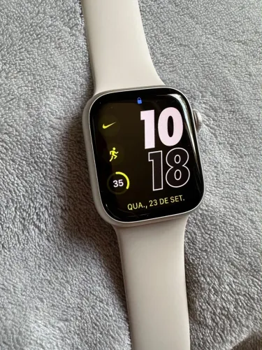 Apple Watch serie 8 41mm cor estelar GPS