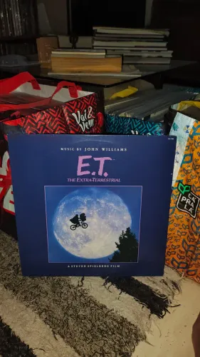 E.T. o extraterrestre trilha sonora John Williams Vinil LP raro