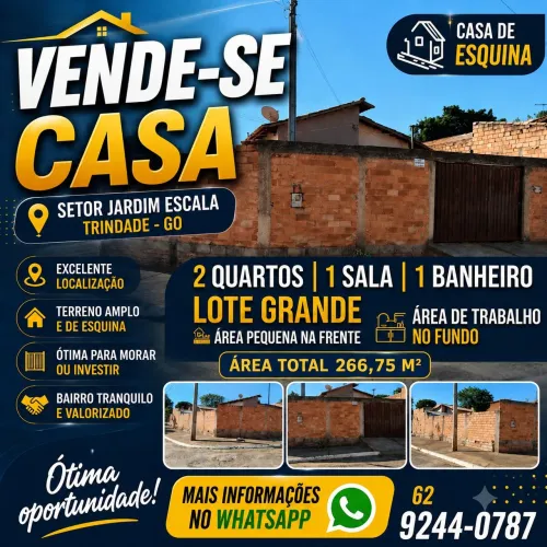 VENDO CASA DE ESQUINA