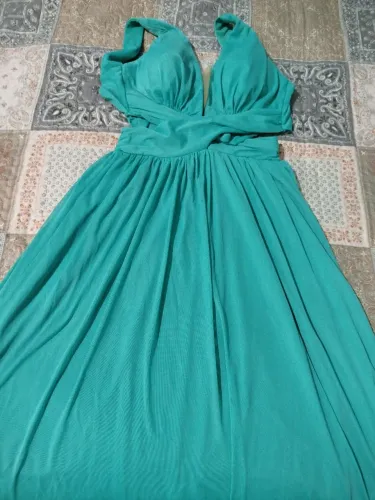 Vestido festa Azul