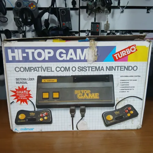 CAIXA E ISOPOR HI-TOP GAMES
