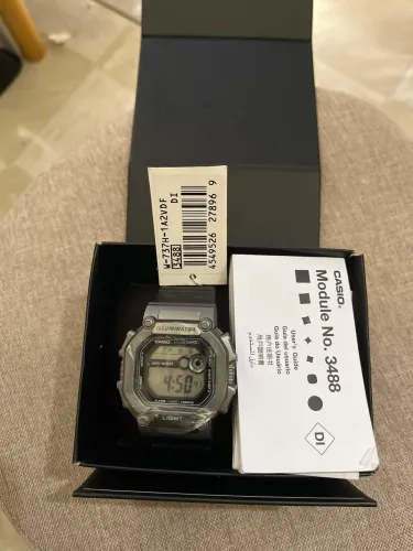 Relógio Casio standard digital w-737h