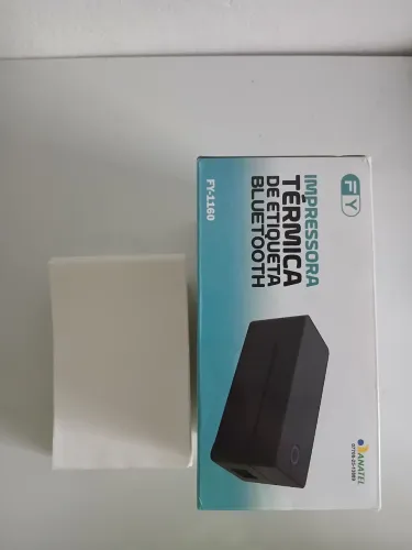 Impressora De Etiqueta Adesiva 100x150 Bluetooth + Usb Preta