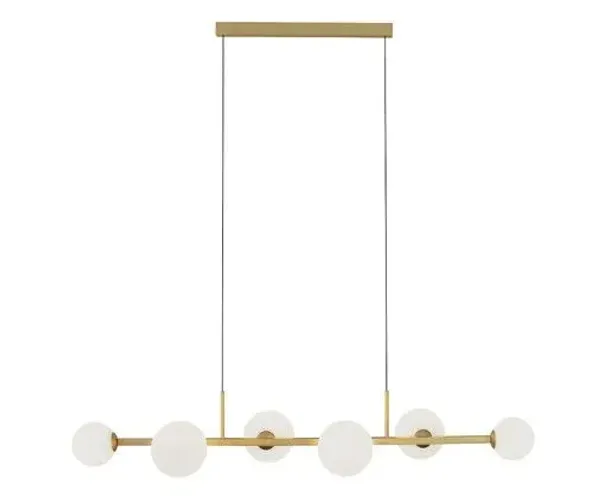 Lustre pendente Moon Chloe Dourado (Westwing) - Bivolt