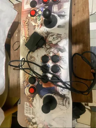 Controle Arcade Fliperama mais de 12 mil jogos 