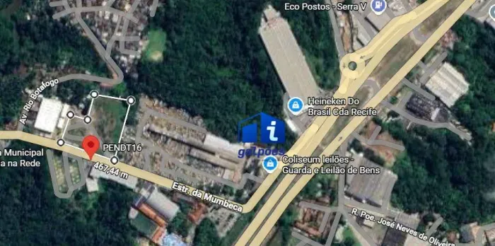 Terreno 10.000 m² com às margens da PE-16 em Guabiraba, Recife - PE