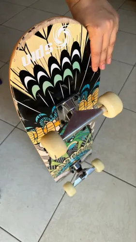 Skate muito novo spin