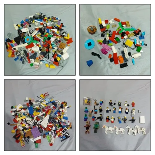 Grande Lote peças Lego e compatível