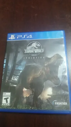 Jurassic World Evolution - Ps4 - Mídia Física Original