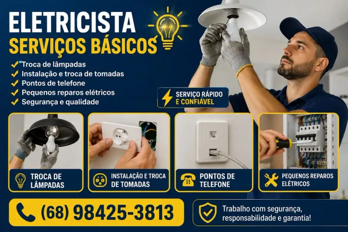 Serviço de Elétrica básica