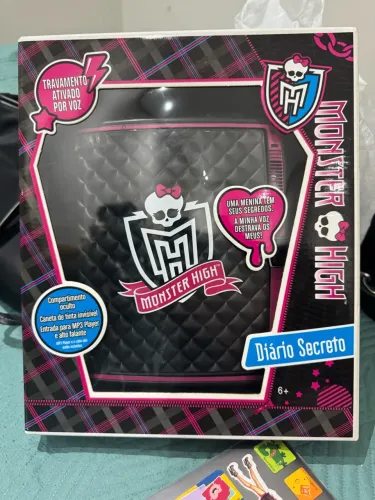 Diário Secreto Monster high eletronico